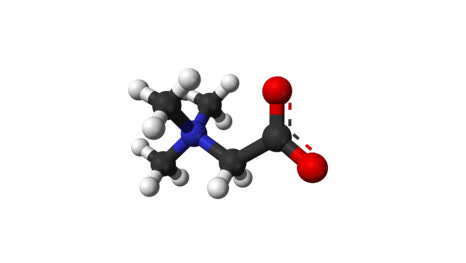 ساختار مولکولی سه بعدی بتائین